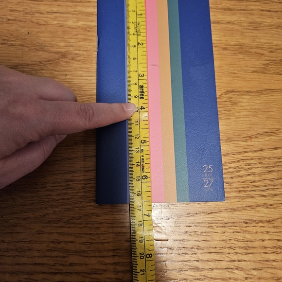 Striped Navy Weekly Planner - Multi-Color - Picture 5 of 6